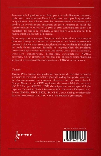 Transport et logistique. Maillons déterminants de la Supply Chain 2e édition revue et augmentée