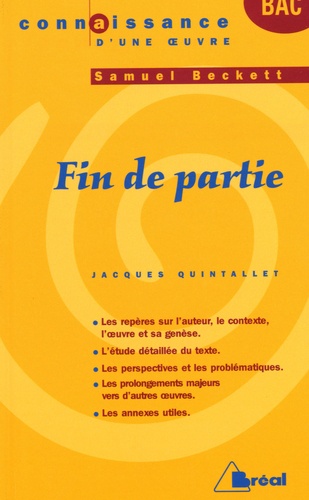 Jacques Quintallet - Fin de partie - Samuel Beckett.