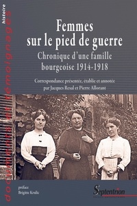 Android bookworm téléchargement gratuit Femmes sur le pied de guerre  - Chronique d'une famille bourgeoise 1914-1918