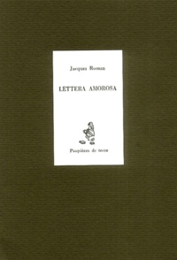 Jacques Roman - Lettera Amorosa.
