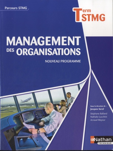 Jacques Saraf - Management des organisations - Tle STMG.