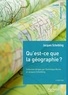 Jacques Scheibling - Qu'est-ce que la géographie ?.