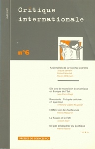 Jacques Semelin - Critique Internationale N° 6 Hiver 2000.