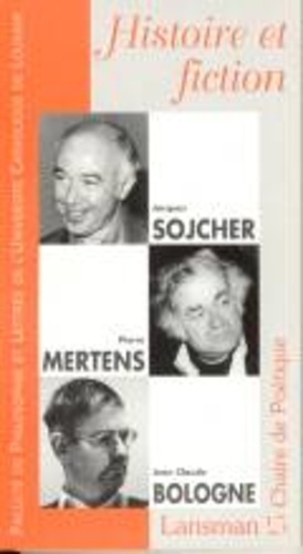 Jacques Sojcher - Histoire Et Fiction.