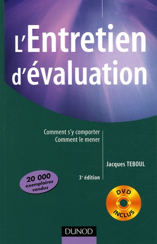 Jacques Teboul - L'Entretien d'évaluation - Comment s'y comporter, comment le mener. 1 DVD