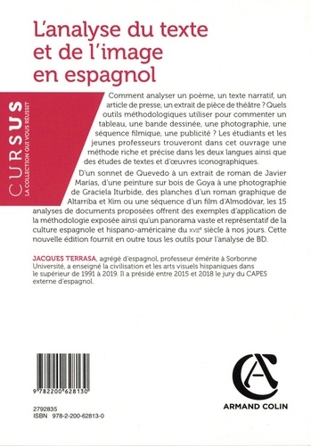 L'analyse du texte et de l'image en espagnol 3e édition