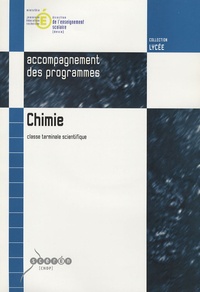 Jacques Treiner - Chimie Tle Scientifique - Accompagnement des programmes. 1 Cédérom