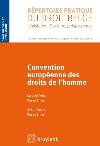 Convention européenne des droits de l'homme 2e édition