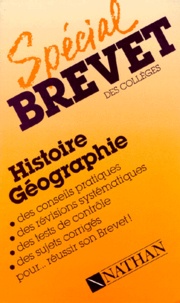 Jacques Wagner - Special Brevet Des Colleges Histoire-Geographie. Programme 1989.
