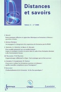 Jacques Wallet - Disatnces et savoirs, volume 2. - n°1/2004..