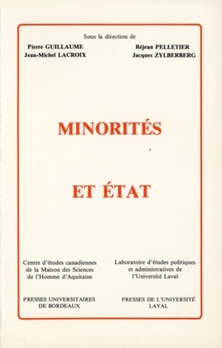 Jacques Zylberberg et Pierre Guillaume - Minorites Et Etats.
