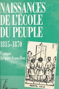 Naissances de l'école du peuple