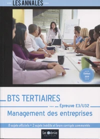 Management des entreprises Epreuve E3-U32 BTS Tertiaires
