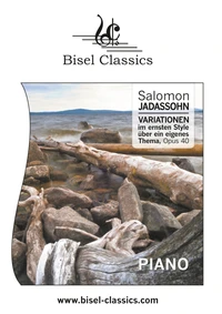 Variationen im ernsten Style über ein eigenes Thema, Opus 40