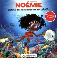 Noémie présente les animaux marins des Antilles