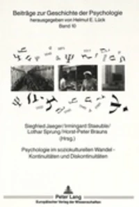Psychologie im soziokulturellen Wandel