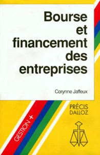 Bourse et financement des entreprises