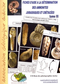 Fiches d'aide à la détermination des ammonites jurassiques et crétacées