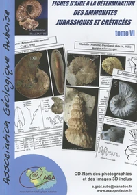 Fiches d'aide à la détermination des ammonites jurassiques et crétacées