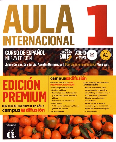 Aula internacional 1 A1. Libro del alumno  Edition 2018 -  avec 1 CD audio MP3