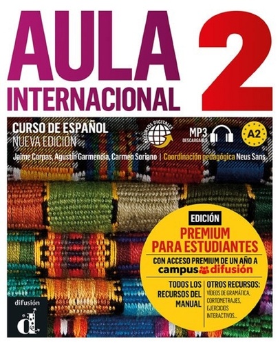 Aula internacional 2 A2. Libro del alumno  Edition 2018 -  avec 1 CD audio