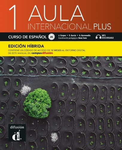 Aula international plus 1 A1. Curso des español - Edición híbrida
