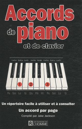 Accords de piano et de clavier de Jake Jackson - Decitre