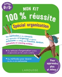 Mon kit 100 % réussite spécial organisation Collège 6e/5e