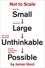 Not to Scale. How the Small Becomes Large, the Large Becomes Unthinkable, and the Unthinkable Becomes Possible
