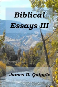 Biblical Essays III