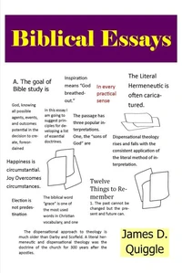 Biblical Essays