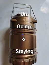 On Going &amp; Staying