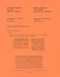 Beckstead Site - 1977