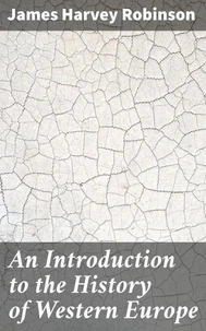 An Introduction to the History of Western Europe