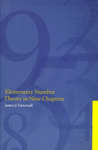 James-J Tattersall - Elementary Number Theory In Nine Chapters.