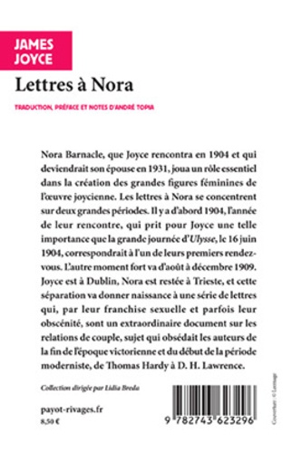 Lettres à Nora