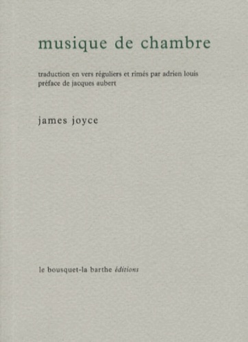 James Joyce - Musique de chambre.