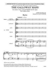Téléchargement d'ebooks gratuits pour allumer le feu The Galloway Mass - Congregation, cantor or mixed choir (SATB) and organ. Partition de choeur in French 9781784548506 FB2 PDB RTF par James MacMillan