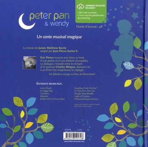 Peter Pan & Wendy. Avec un QR Code à scanner