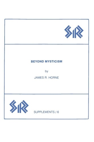 James R. Horne - Beyond Mysticism.