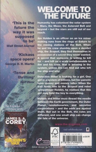 The Expanse Tome 1 Leviathan Wakes
