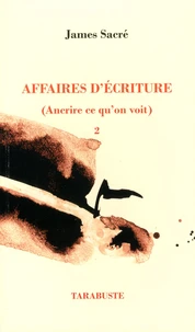 Affaires d'écriture