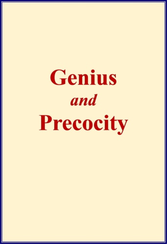 Genius and Precocity