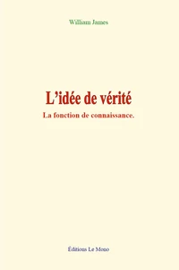 L'idée de vérité