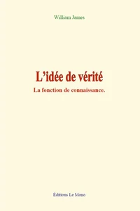 L'idée de vérité