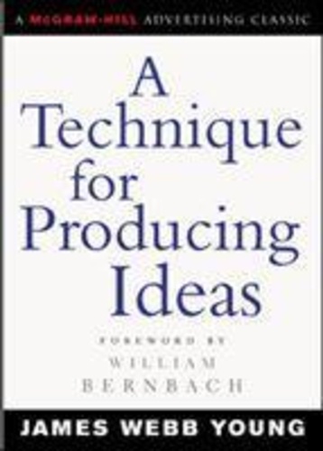 James Young - A Technique for Producing Ideas.
