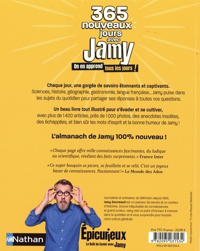 365 nouveaux jours avec Jamy. On en apprend tous les jours !