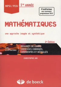 Mathématiques MPSI/PCSI 1re année