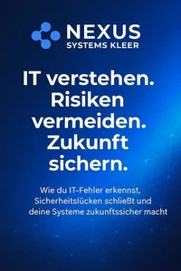 IT verstehen. Risiken vermeiden. Zukuunft sichern.