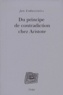 Jan Lukasiewicz - Du principe de contradiction chez Aristote.